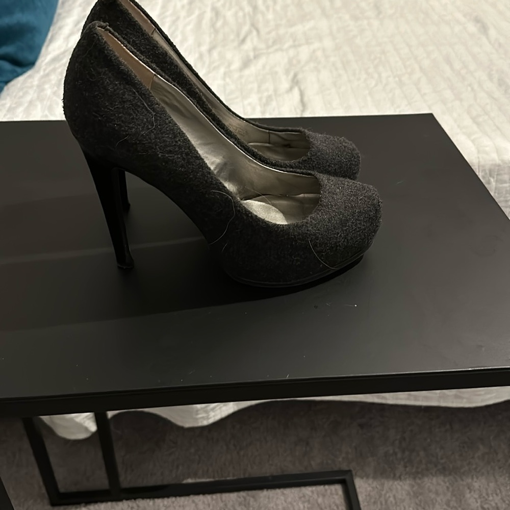Grey heels